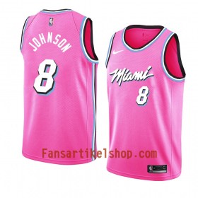 Miami Heat Trikot Tyler Johnson 8 2018-19 Nike Pink Swingman - Herren